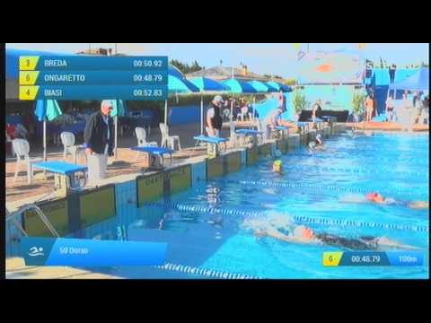 Serie 1 dei 50 Dorso  Assoluti Femmine Master - 14 Memorial Andrea Bettiol