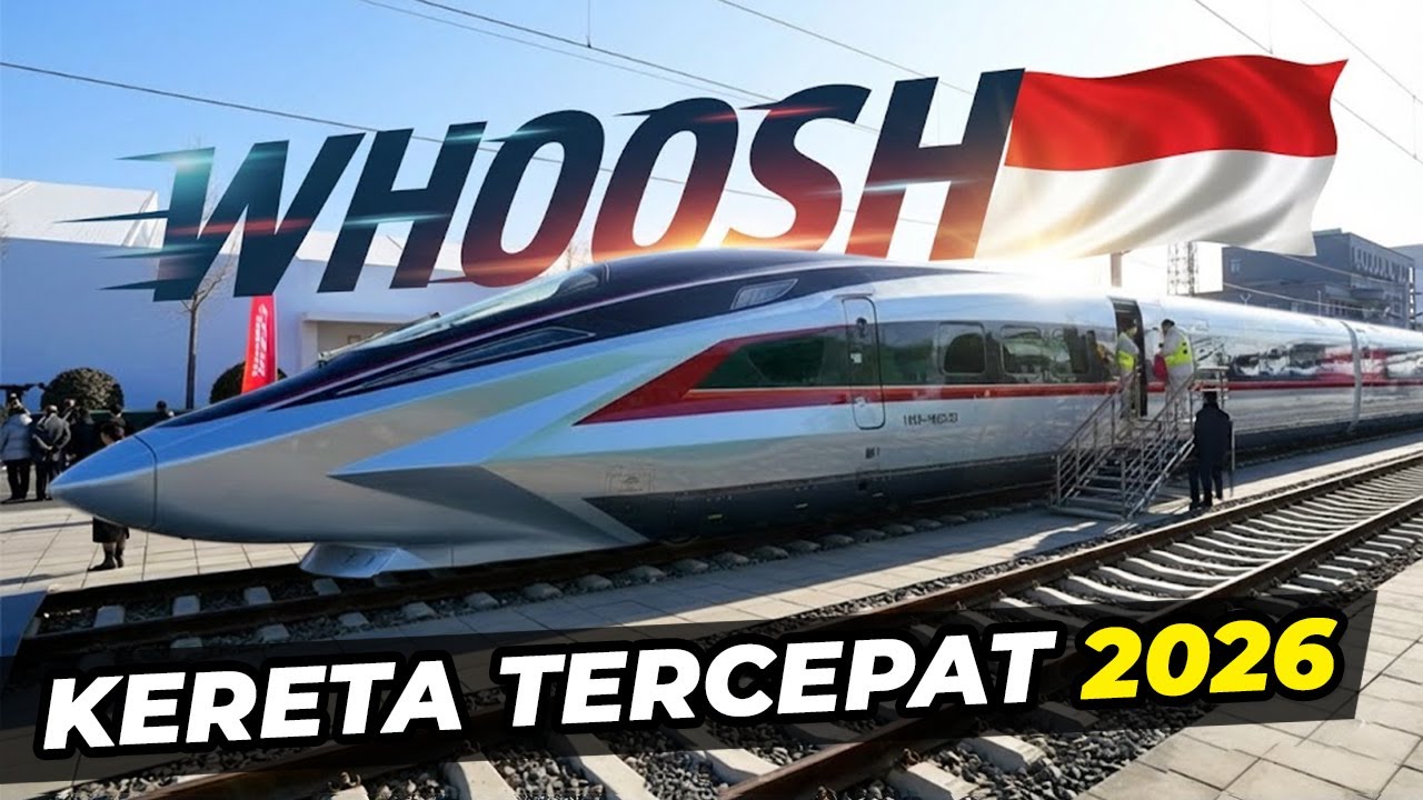 5 FASTEST TRAINS IN THE WORLD 2026! Whoosh, Indonesia's Ranking...