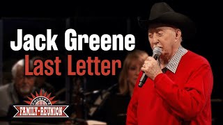 Jack Greene sings "Last Letter"