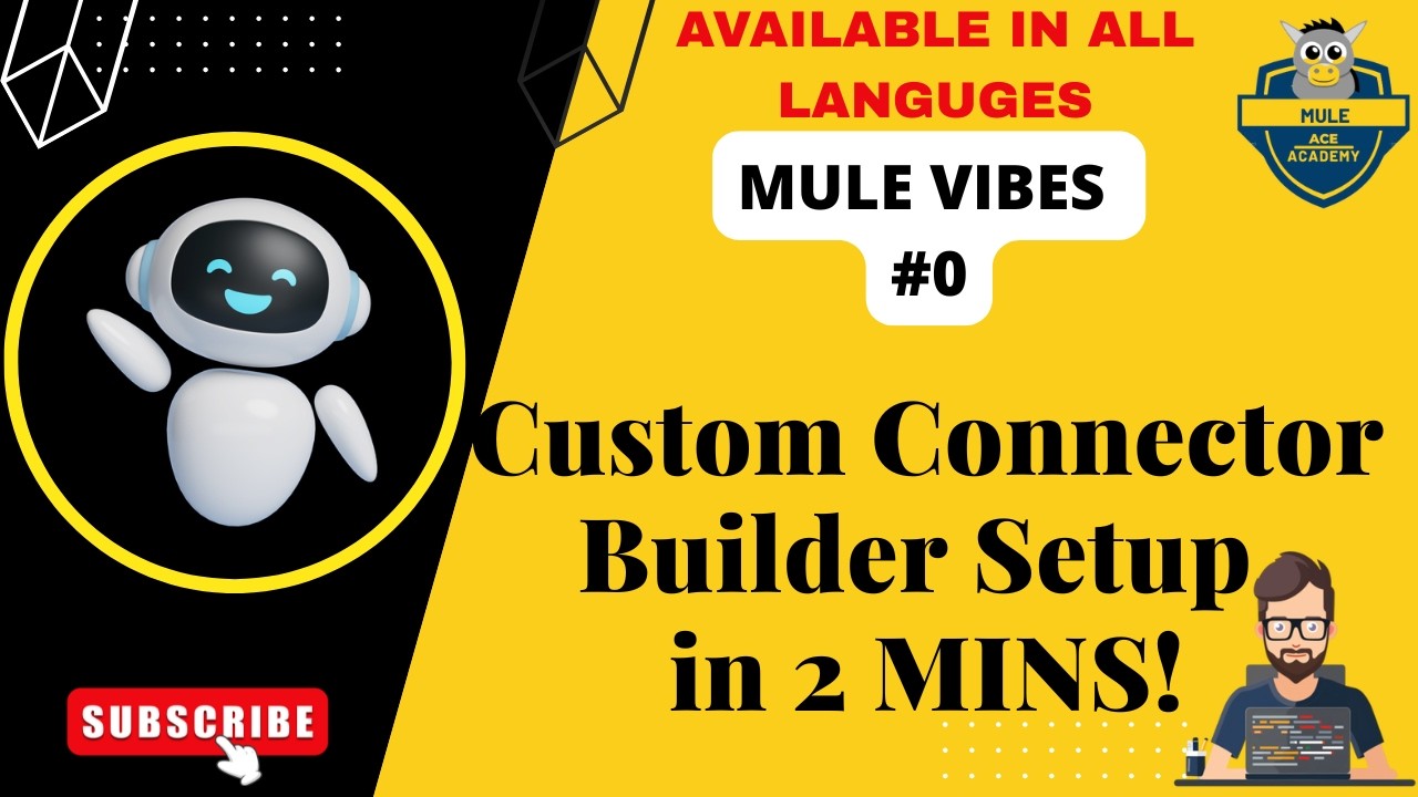 Part 1:  MuleSoft Connector Builder AI Agent | New Offering | Full Setup Walkthrough