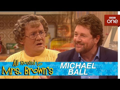 Michael Ball serenades Mammy in the kitchen - All Round to Mrs Brown's: Episode 6 - BBC One