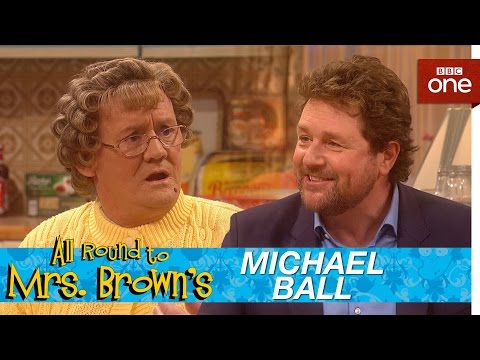 Michael Ball serenades Mammy in the kitchen - All Round to Mrs Brown's: Episode 6 - BBC