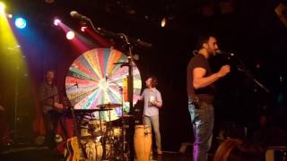 Guster @ Paradise Rock Club - Explanation of the wheel 1/14/17