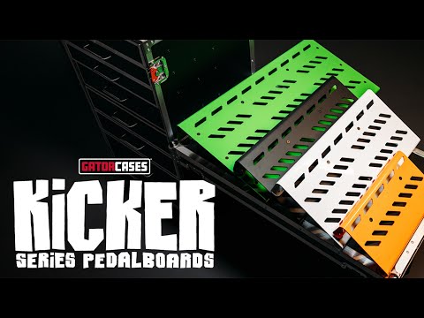 Gator Electric Guitar Multi Effects Pedalboard Pedal Board - Green image 14