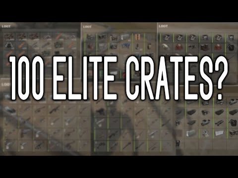 I looted 100 elite crates and this is what I got.