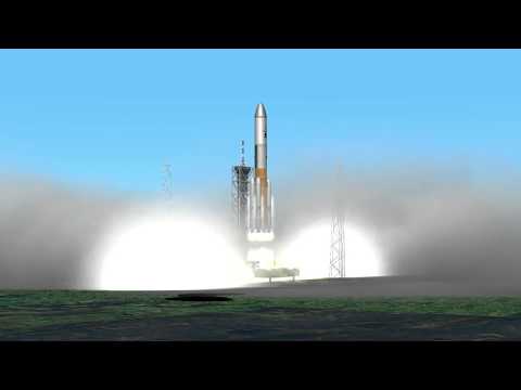 Red Antares mission to Mars and Phobos - An Orbiter Movie