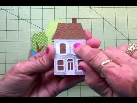 Part of a video titled "WELCOME HOME!" CARD ~ SILHOUETTE MONDAY - YouTube