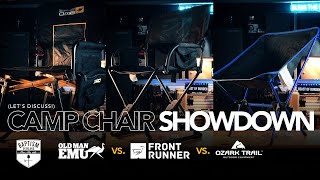 Which Camp Chair Is Best For You? *Comparing Front Runner, Old Man Emu and Ozark Trail Chairs*