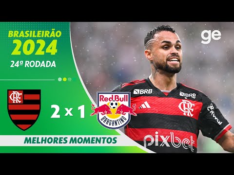 Gols e lances de Flamengo x Red Bull Bragantino