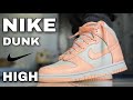 UNBOXING EP.27 NIKE DUNK HIGH SAIL CRIMSON TINT Review+On Feet