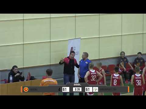 BBBL boys U13 VKM II 2007 vs Madona 2007