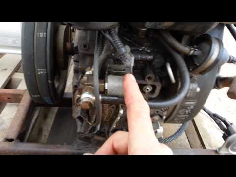 How to install a hour meter on a diesel engine.