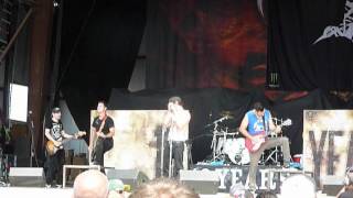 10 Years "11 AM (Day Dreamer)" Rock Fest, Wisconsin, 7/21/12 live concert