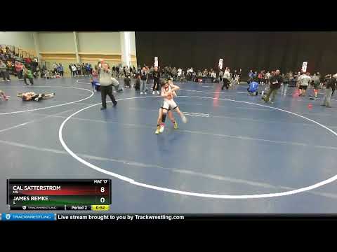 67 Lbs Cons. Round 5 - James Remke, IL Vs Cal Satterstrom, MN Ba63