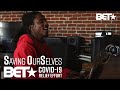 D Smoke Sir Davion Farris Tiffany Gouche Perform Hair Down More BET COVID 19 Relief Effort