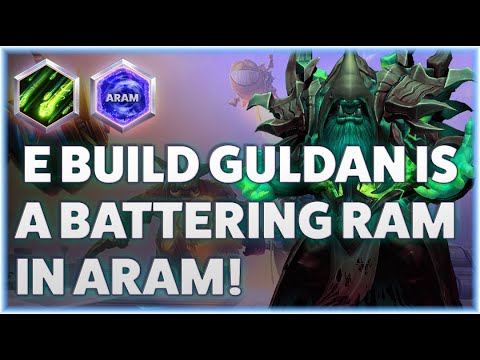 Guldan Rain of Destruction - E BUILD GULDAN IS A BATTERING RAM IN ARAM!
