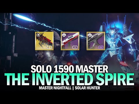 Solo 1590 Master Nightfall The Inverted Spire [Destiny 2]