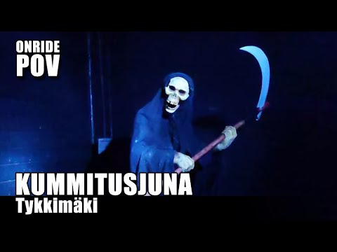 Kummitusjuna on-ride POV - Tykkimäki