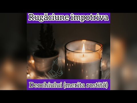 Iată ce trebuie sa SPUI , când ești DEOCHIAT, cea mai PUTERNICA rugăciune #amin #rugaciune