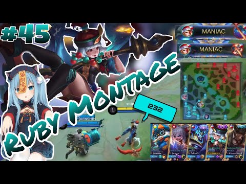 New Rotation 232 Line up + Ruby Funneled // Ruby Montage #45 // Mobile Legend√