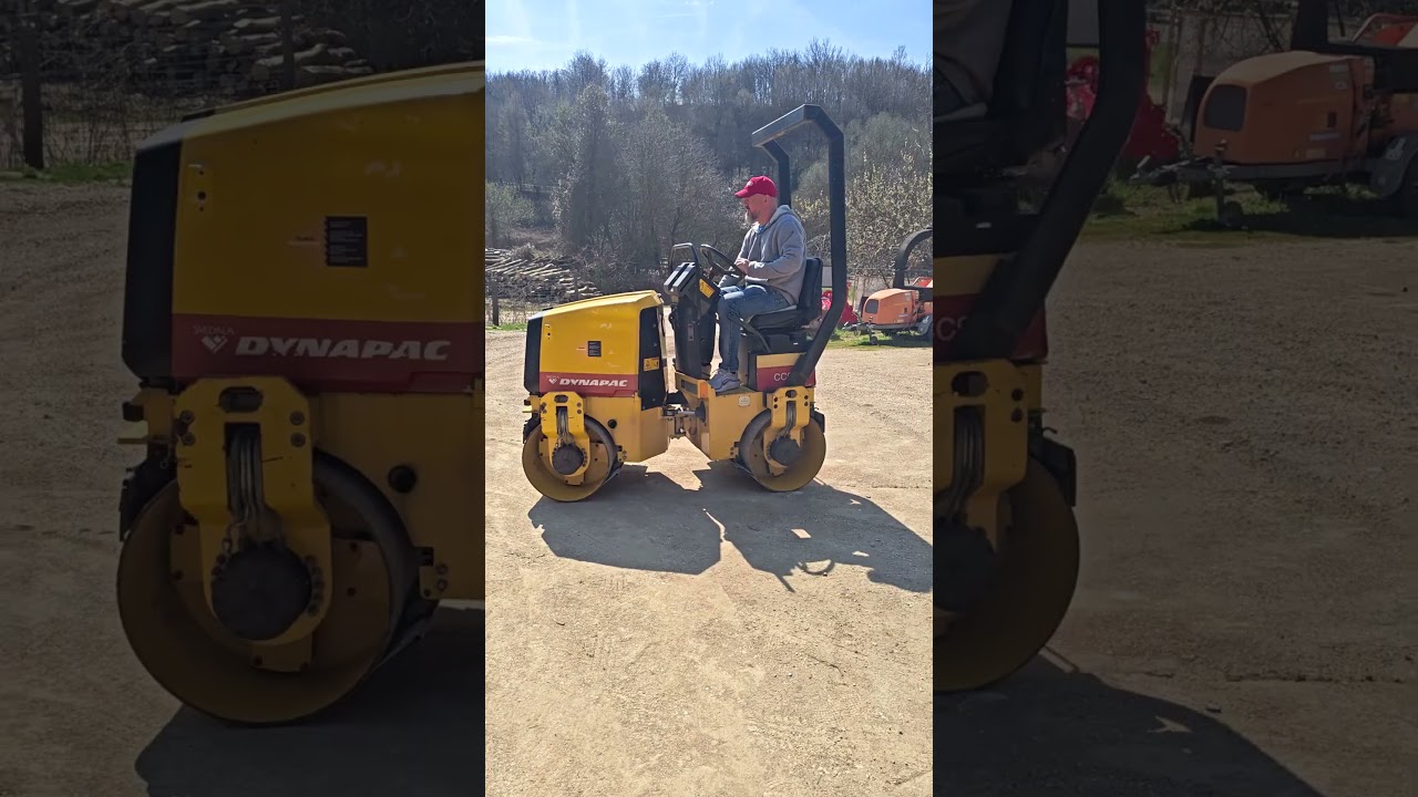DYNAPAC CC92 vibrációs tandem henger