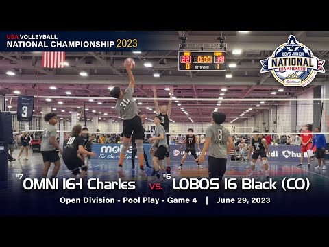 2023 USA Volleyball National Championship - OMNI 16 Charles vs. Lobos 16 Black (CO) - 6/29/2023
