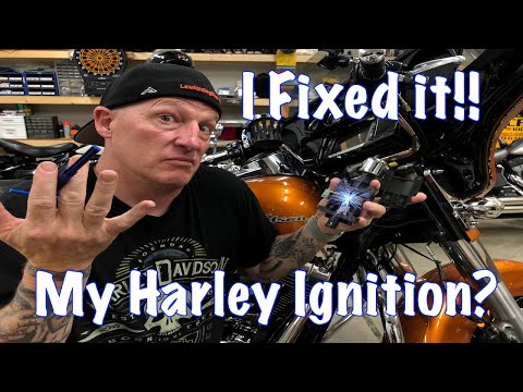 Harley Touring Ignition & Switch Removal & Alignment-I Fixed It!
