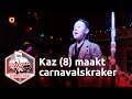 Kaz (8) maakt carnavalsnummer mét videoclip