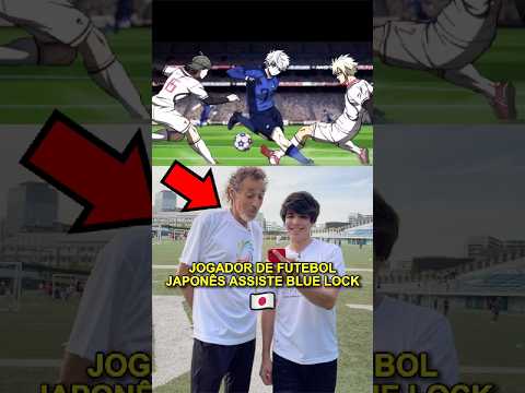 JOGADOR DO JAPÃO ASSISTE BLUE LOCK!!!