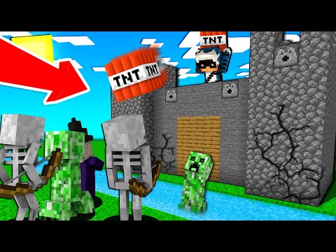 DIFENDIAMO IL CASTELLO GIGANTE DI MINECRAFT ITA