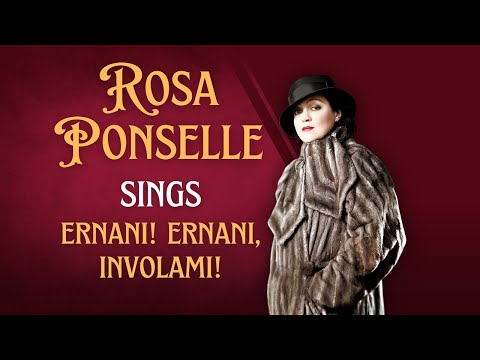 Rosa Ponselle sings “Ernani! Ernani involami!”🔥 (exciting singing!)