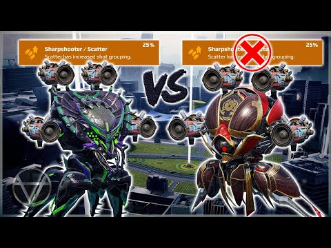 [WR] 🔥 Scatter KHEPRI Sharpshooter Test – Mk3 Comparison | War Robots