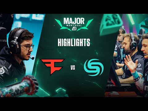 Highlights: FaZe Clan vs. Soniqs - BLAST R6 Montreal Major // Quarter-final