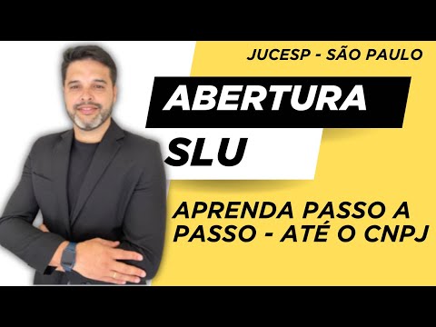 VRE DIGITAL - JUCESP SAO PAULO- COMO ABRIR SLU - DO ZERO AO CNPJ PASSO A PASSO