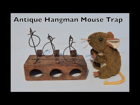 Antique Hangman Mouse Trap -