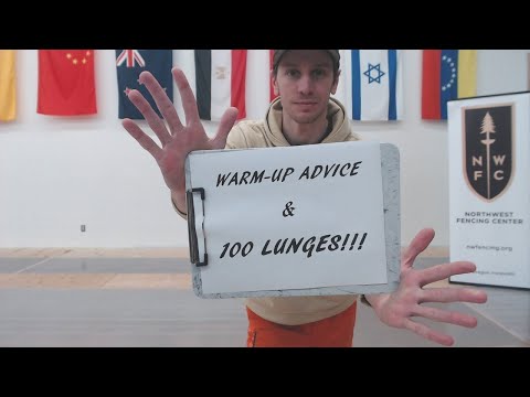 Footwork For All #8 (Some Advice & 100 Lunges) | Coach Simon Abram