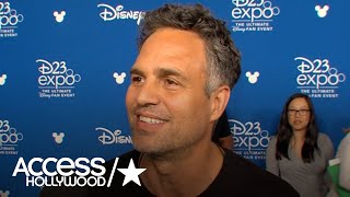 D23: Mark Ruffalo Shares Love For 'Avengers' Family, Co-Star Robert Downey Jr. | Access Hollywood