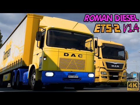 Roman Diesel by MADster Truck Mod - Model Details ETS 2 v1.40 4K