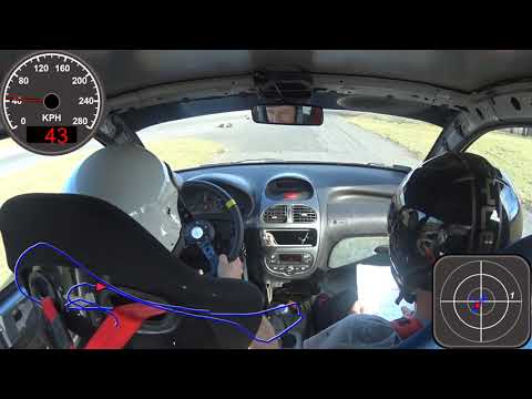 1 Runda SMT 2019 onboard Lepiarski/Bugajski - Peugeot 206 2.0 S16