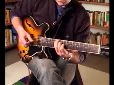 Blues Comping with Minor Triads Over Major Chord - Blues Guitar Lesson