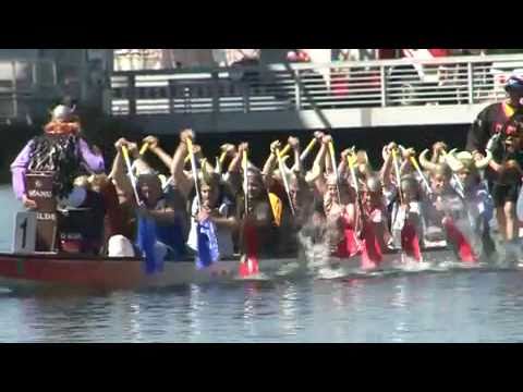 10. Drachenboot-Funregatta im Innenhafen Duisburg 2009