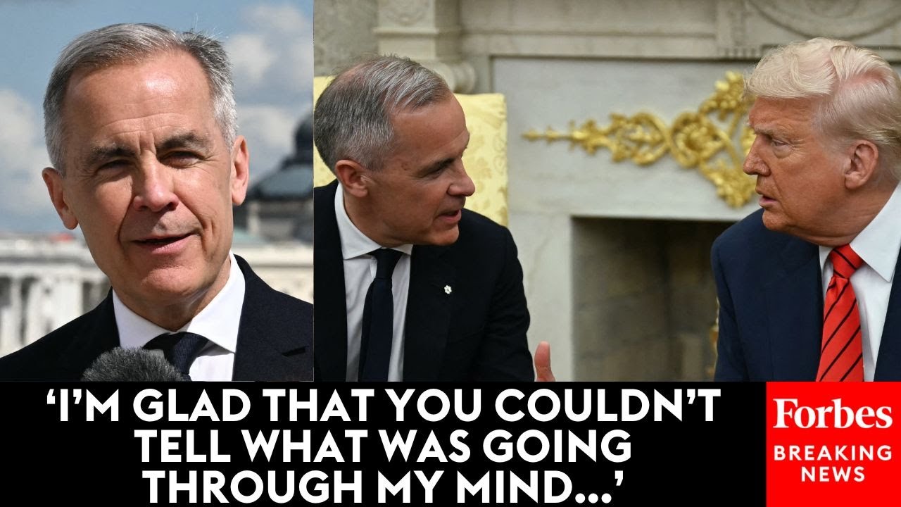 BREAKING NEWS: Mark Carney Holds Press Briefing Following Meeting With President Trump