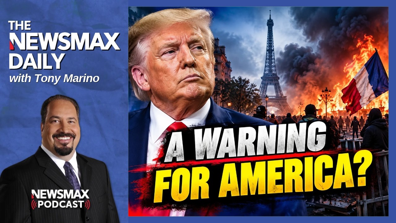 Trump Takes Aim at France's Crisis as Chaos Erupts in Paris | The NEWSMAX Daily (10/20/2026)