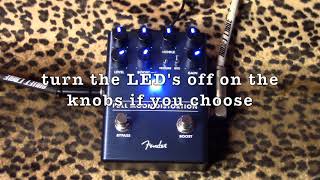 Video thumbnail for Fender FULL MOON DISTORTION pedal demo with humbuckers (Zemaitis) by gearmanndude