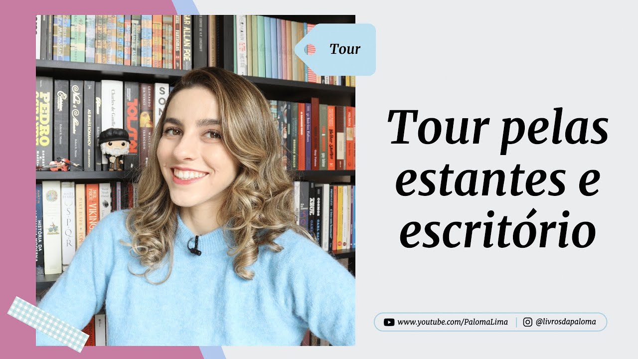 Tour pelas estantes e pelo escritório | Paloma Lima
