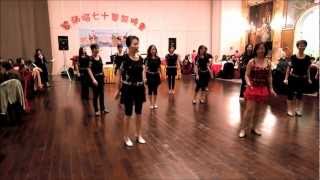 It Must Be Love ~  Angels H. Guix - line dance performance