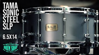 Video thumbnail for Tama S.L.P 6.5x14" Sonic Stainless Steel by West Coast Drum Shop