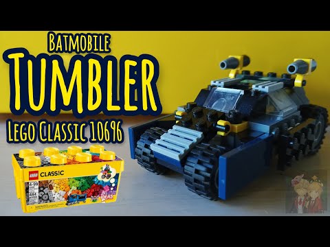 LEGO Classic 10696 "BATMOBILE TUMBLER" - Instructions on how to build.