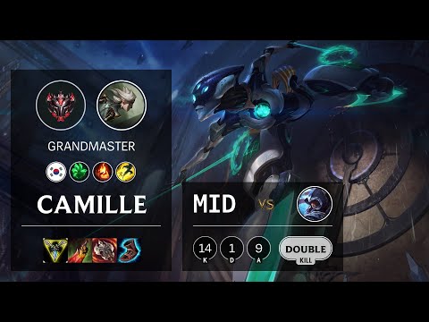 Camille Mid vs Talon - KR Grandmaster Patch 10.20
