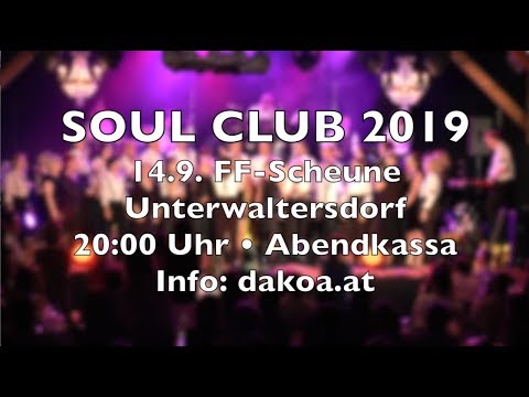 Da Koa - Ankündigung Soul Club 2019